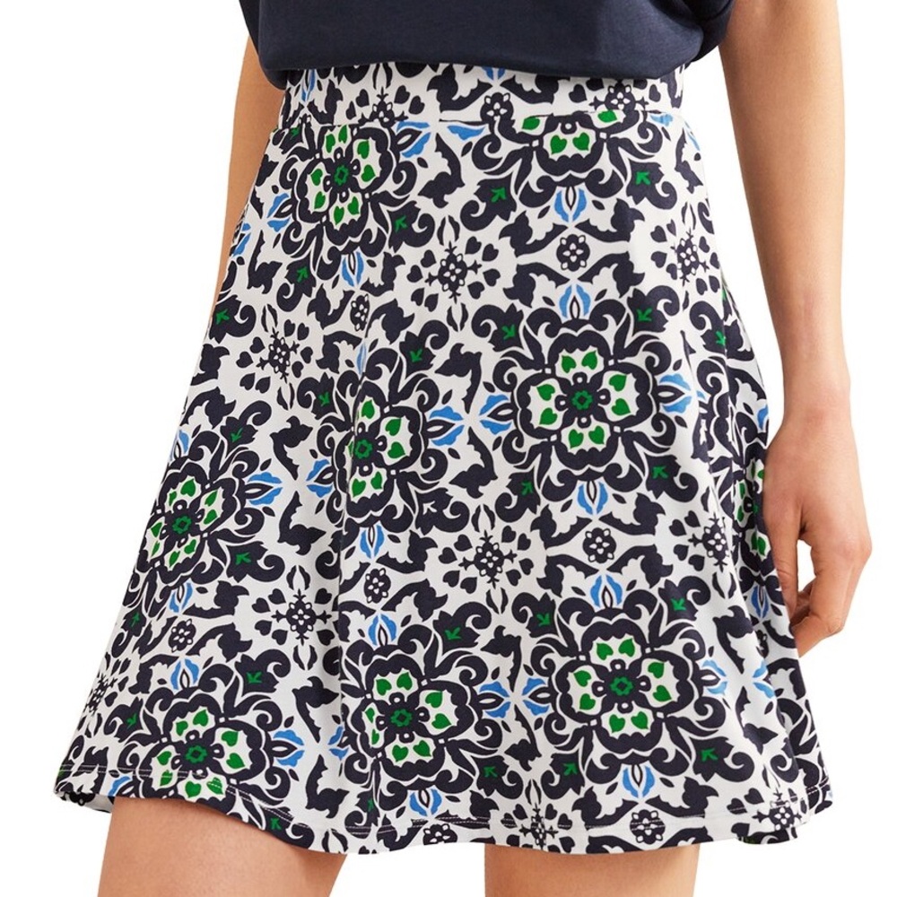 Boden Jersey Wrap Mini Skirt NWT 12P